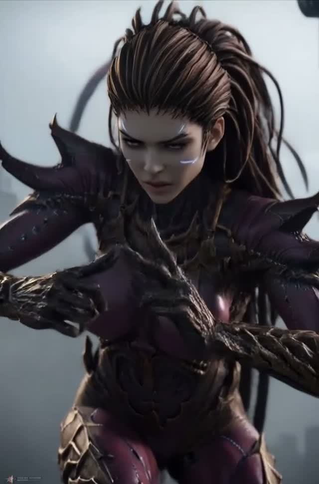 Sarah Kerrigan (Queen Of Blades) From StarCraft II