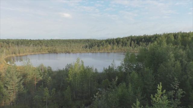 Озеро Круглое. Медвежьегорский район.