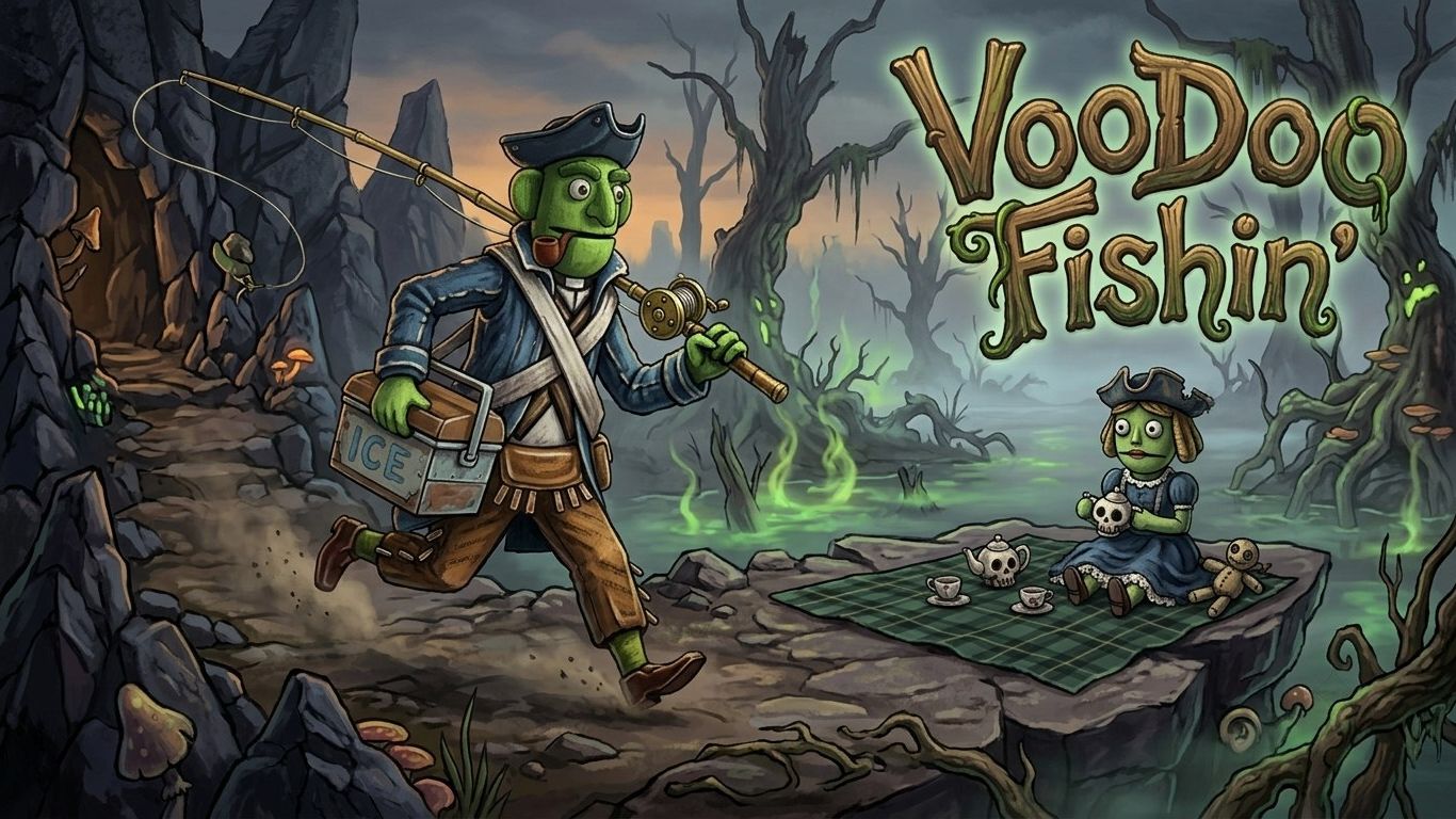 НОВЫЕ ПЕРСОНАЖИ В ИГРЕ!!!!VOODOO FISHIN' #21