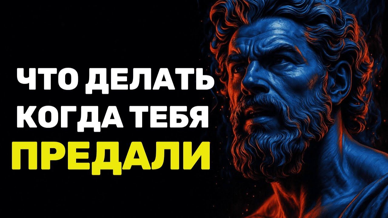 ЧТО ДЕЛАТЬ, КОГДА ТЕБЯ ПРЕДАЛИ.СТОИЧЕСКИЙ ПУТЬ.