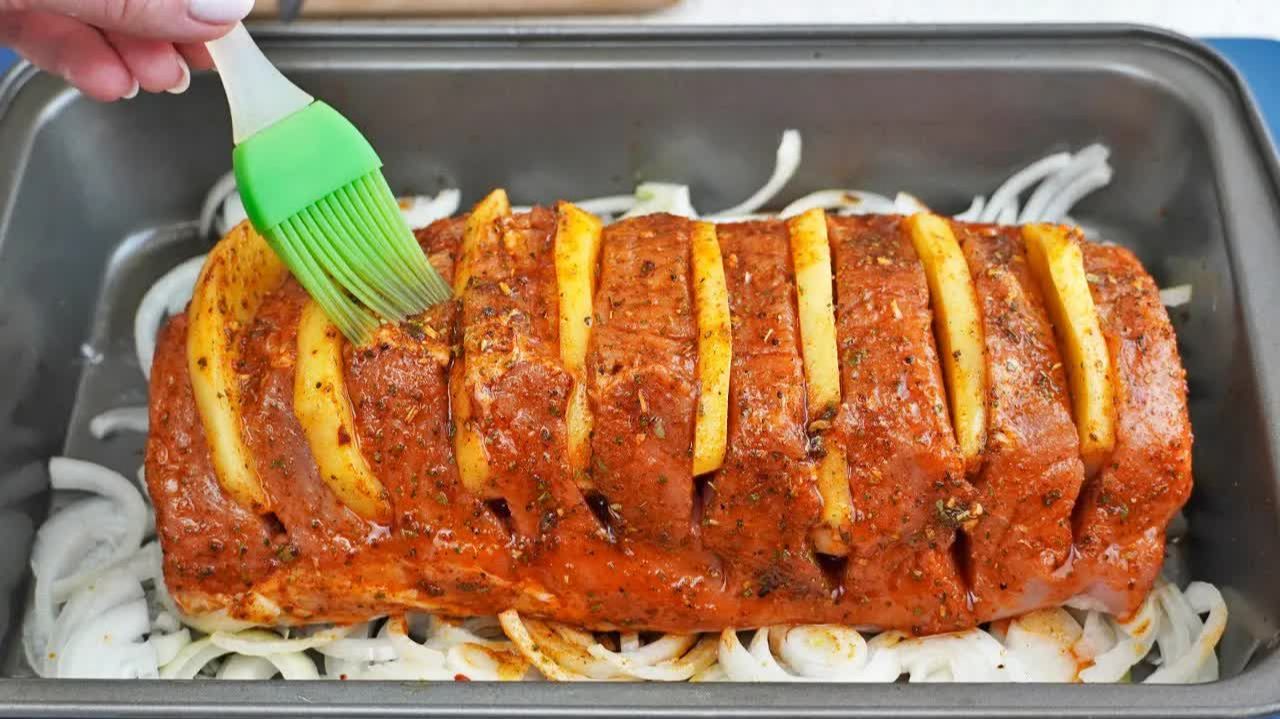 ПРИГОТОВИЛА на праздничный стол и не прогадала! Как вкусно и красиво подать мясо гостям
