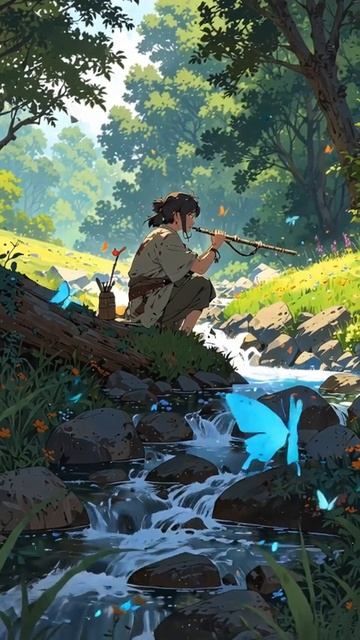 Peaceful River Melody 🌊 Relaxing Medieval Fantasy Music With The Piper