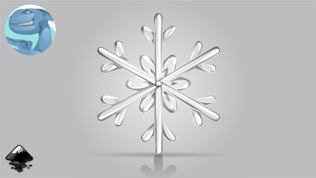 Snowflake In Inkscape