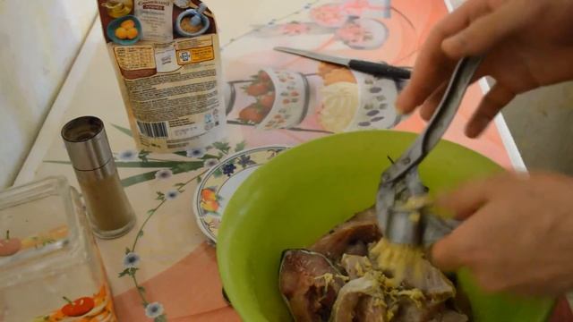 Карп на гриле с хрустящей корочкой