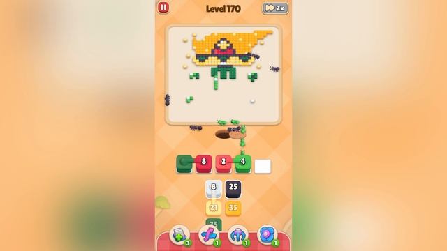 Colony Flow! 170 уровень прохождение