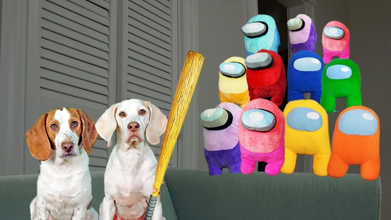 Собаки против Амонг Ас: самые забавные ловушки для креематов 🐶🔥