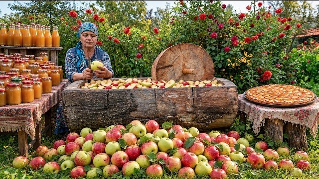 Осенний Сбор Яблок | Готовимся к Зиме 🍎🍂