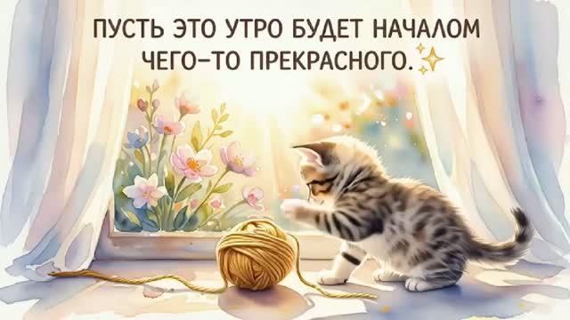 Доброе утро