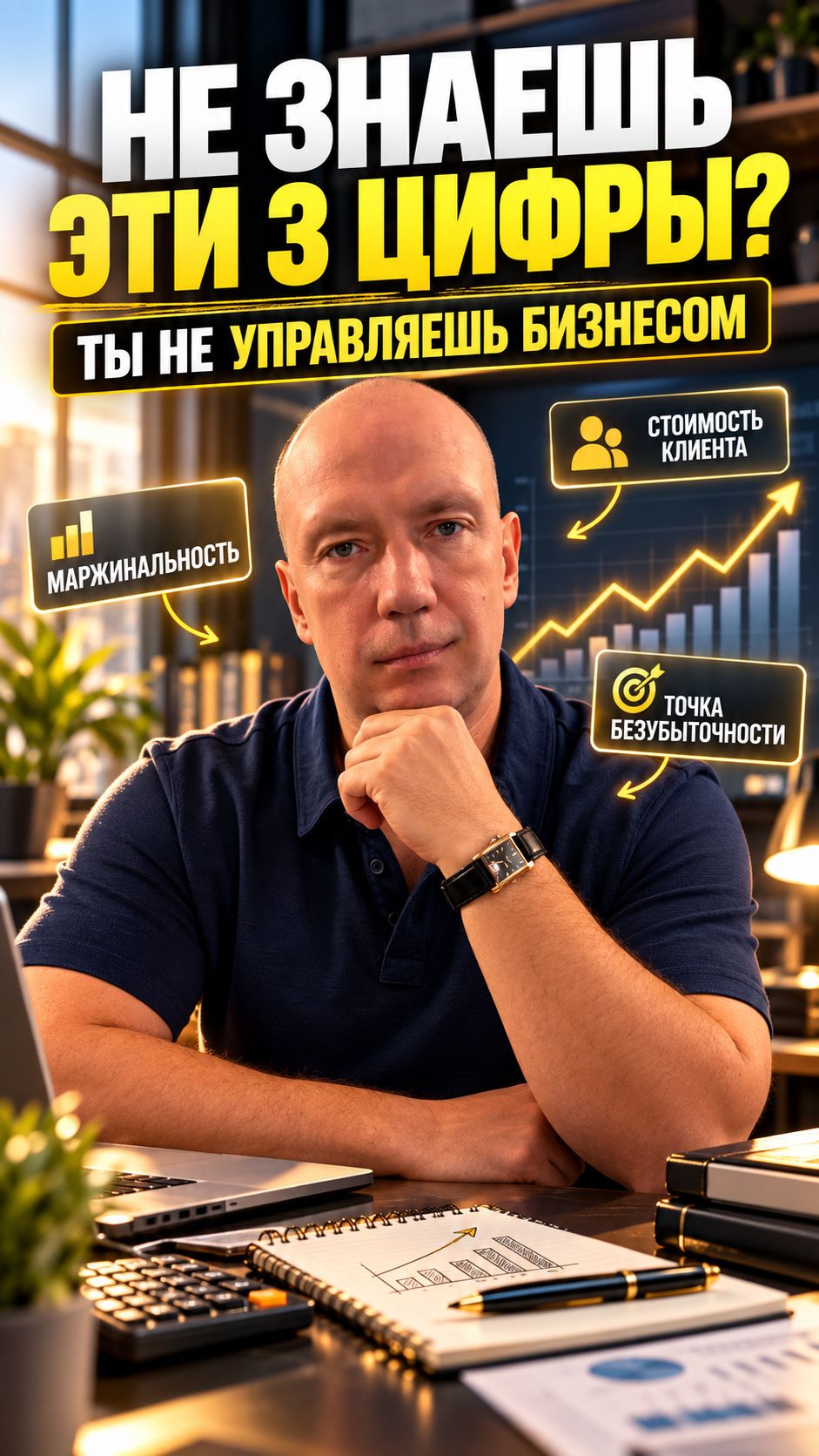 3 главные цифры  в бизнесе