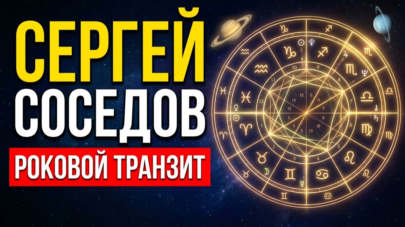 УМЕР СЕРГЕЙ СОСЕДОВ. УРАН НА СОЛНЦЕ, САДЕ-САТИ, ВОЗВРАЩЕНИЕ САТУРНА. РАЗБИРАЕМ КАРТУ