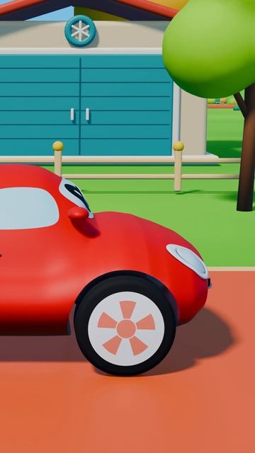 Красная машинка 🚗 Мультик для малышей | Скоро на канале