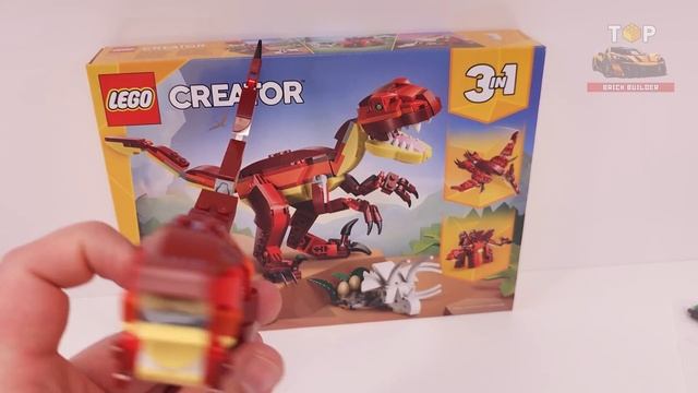 Тиранозавр LEGO Creator MOC (31379) [166 деталей] - альтернативные инструкции по сборке