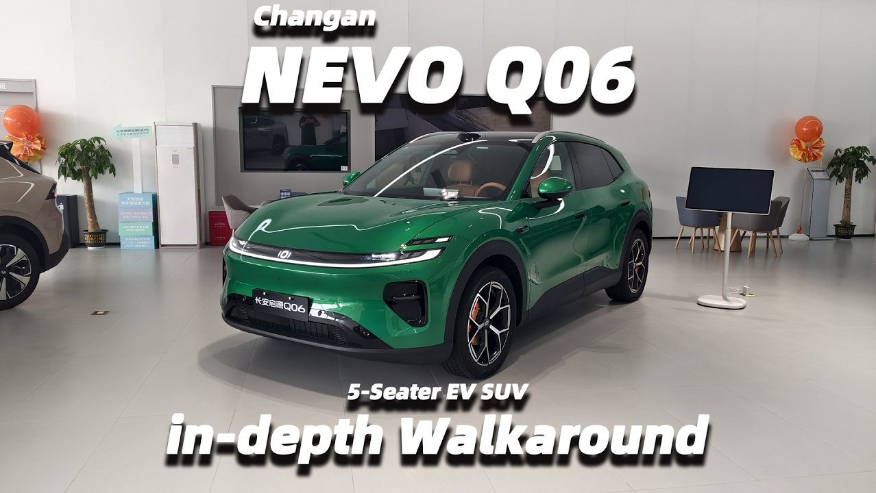 32. 2026 New Changan Nevo Q06 5-seater EV SUV In-depth Walkaround - Big Bear Test Car