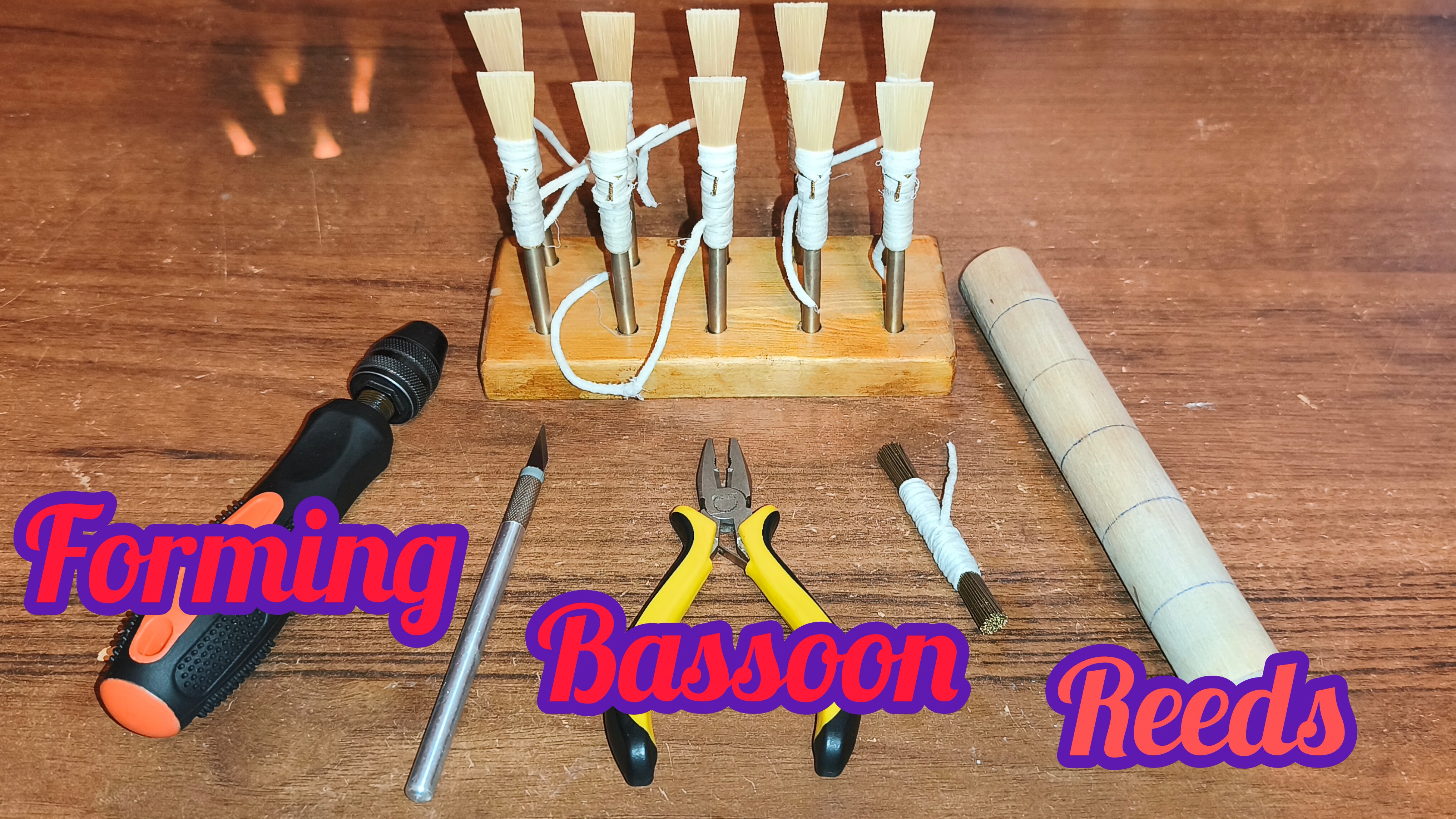 How I Formed Bassoon Reed