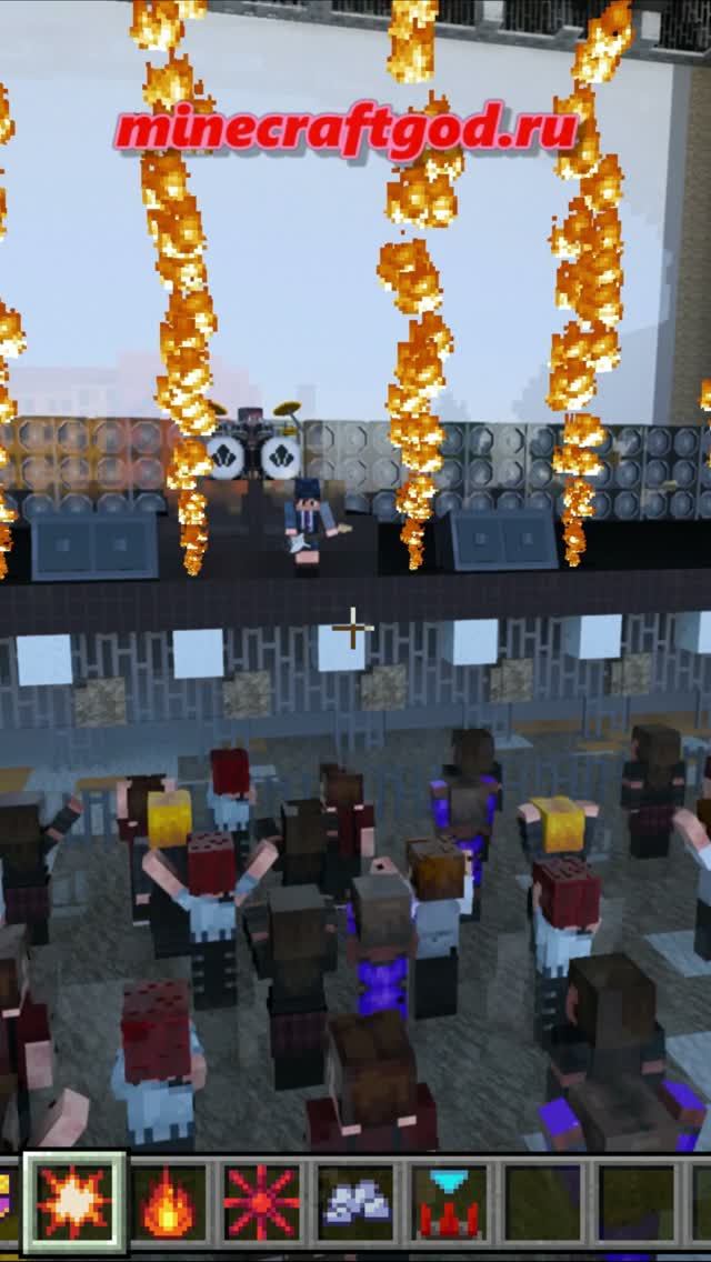 😱👍 Зажгли Панк-Рок - Мод Концерты 11.2025 #shorts #майнкрафт #minecraft