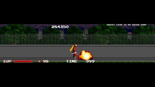 прохождение The Ninja Warriors (ARCADE)