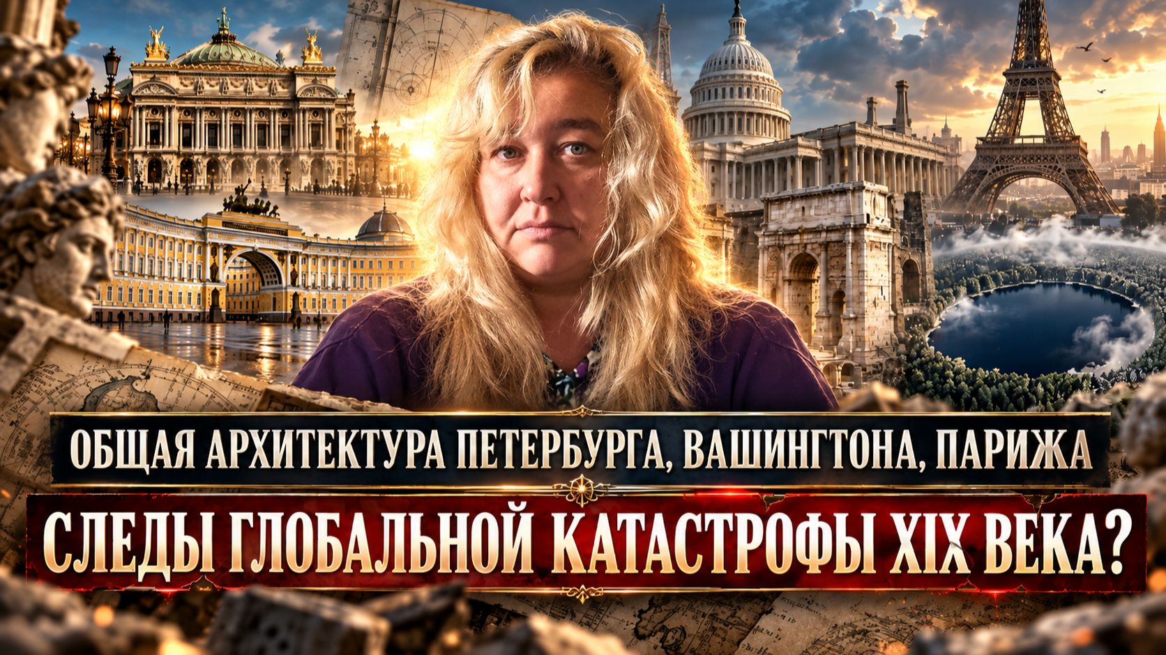 Общая архитектура Петербурга, Вашингтона, Парижа: следы глобальной катастрофы | Лидия Соловьева