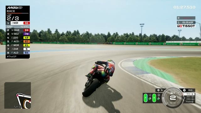 Прохождение игры MotoGP 26. Этап 1. Тайланд.