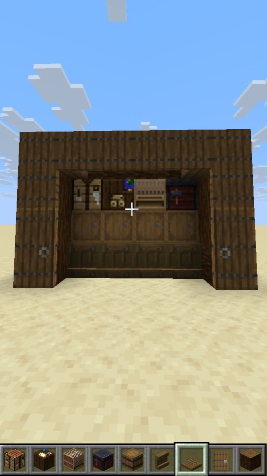 КАК СДЕЛАТЬ КРУТОЙ ШКАФ ЗА 30 СЕКУНД В МАЙНКРАФТЕ? #майнкрафт #minecraft #shorts #игры #лайфхак