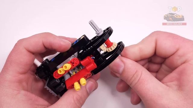 LEGO Technic Hot Rod Car (30735) [83 детали] Пошаговое руководство по сборке
