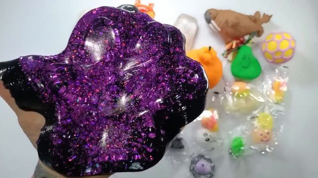 AsmrSQUISHESTABA SQUISHES And Antistress 15 UniqueSquishes Unboxing Cutting Squishies✂️