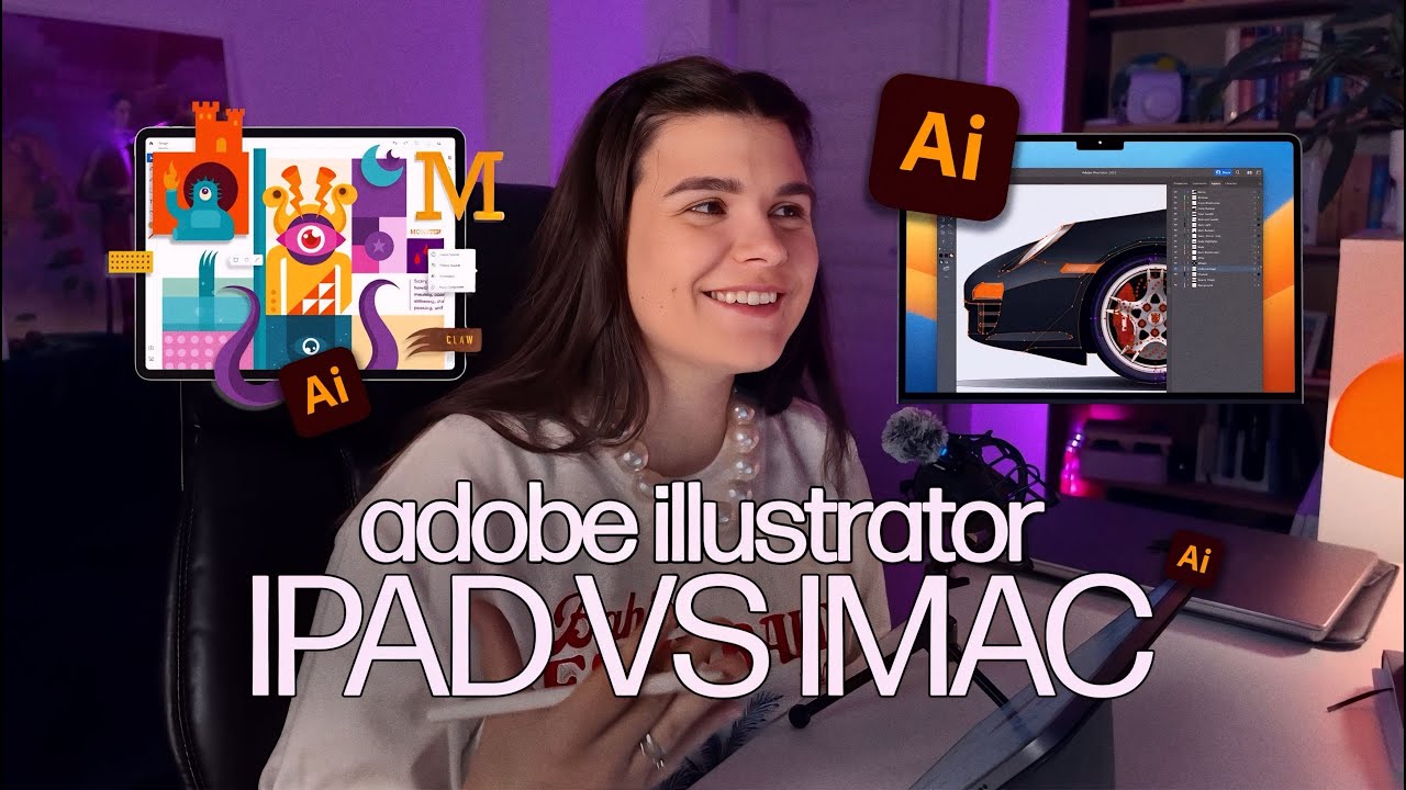 Порівняння Adobe Illustrator IPad Vs Mac