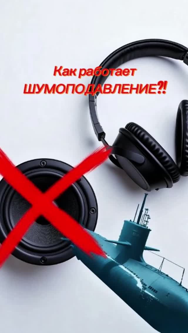 Как работает ШУМОПОДАВЛЕНИЕ? Как наушники заглушают шум, если издают звук?
