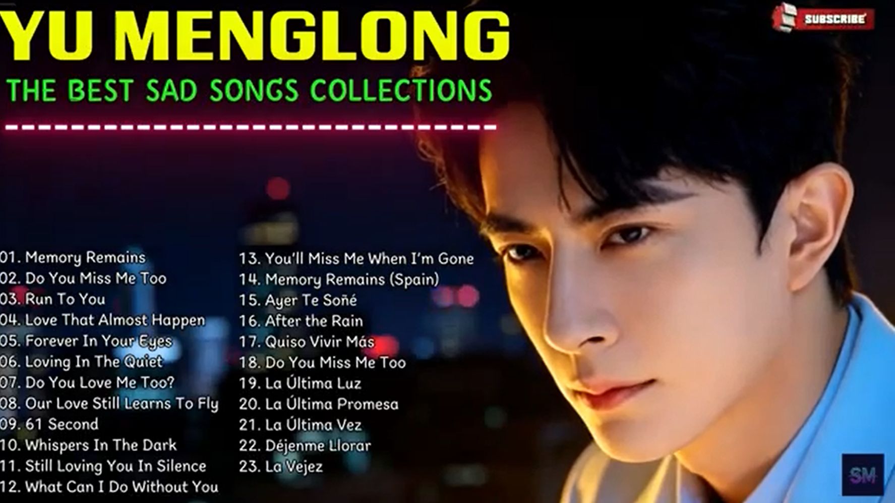 YU MENGLONG — The Saddest Songs You’ll Ever Feel  _ HEARTBREAKING SONG LYRIC P
