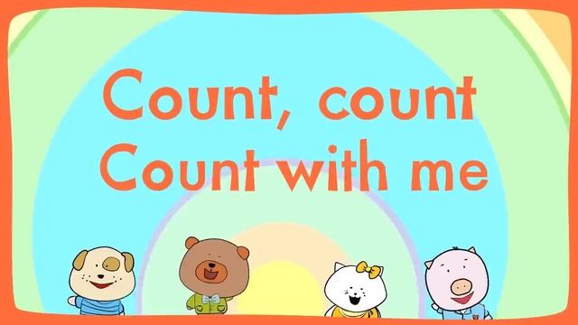 Number Song 1-20 For Children _ Counting Numbers _ The Singing Walrus-720p