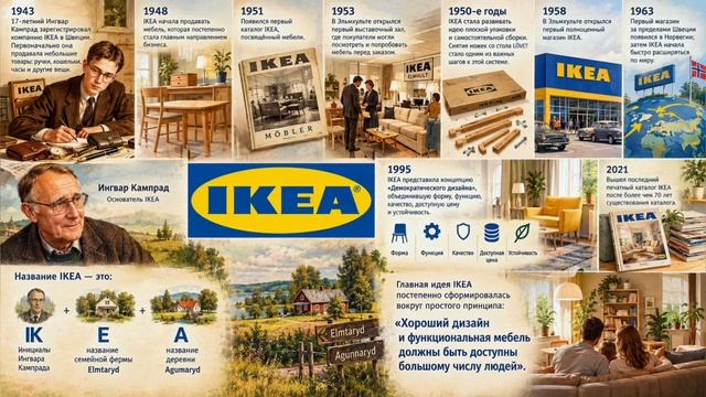 История бренда ИКЕА