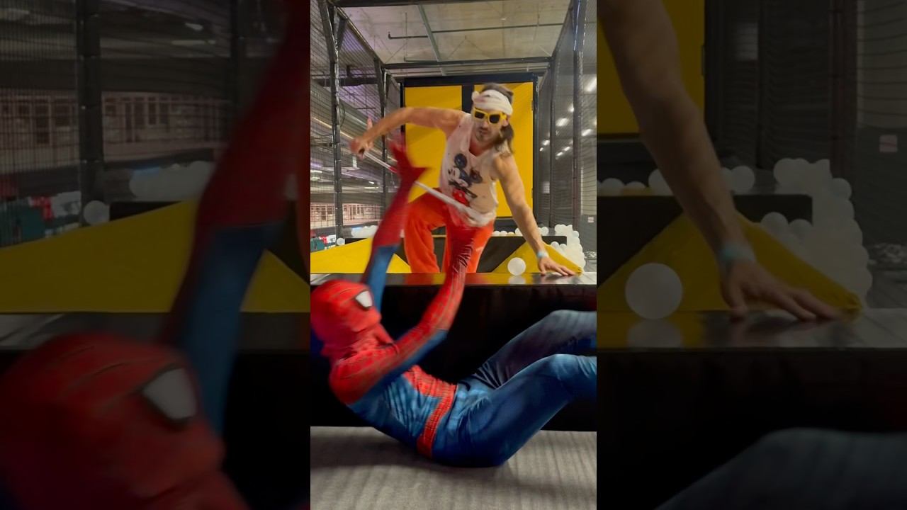 Spider-Man Scared The Guy  #spiderman