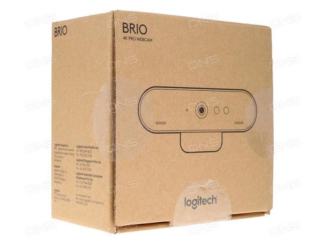 == 4K WEB CAM UNBOXING LAGITECH BRIO ==