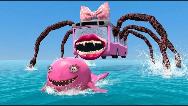 СМОЖЕТ ЛИ МОРСКОЙ КИТ СПАСТИСЬ ОТ МАМОЧКИ-ПОЖИРАТЕЛЬНИЦЫ Мод от Garry's