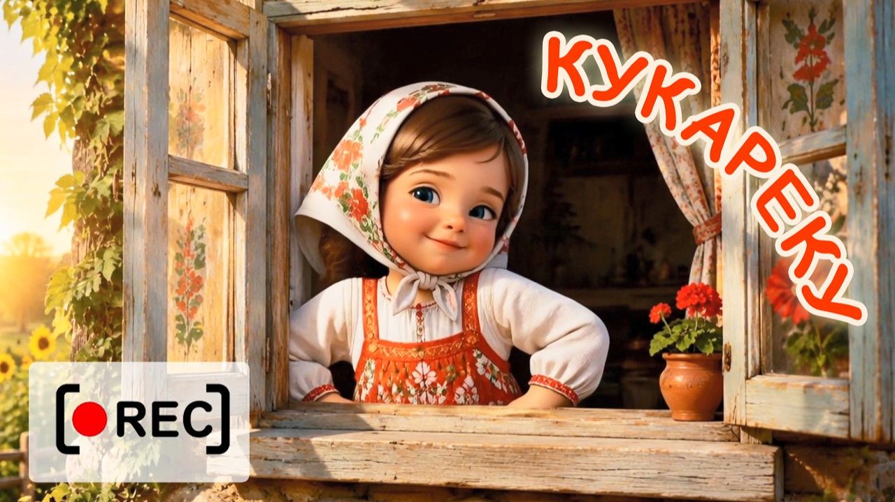 КУКАРЕКУ (Петушок поёт с утра) / Русские потешки.  Наше всё!