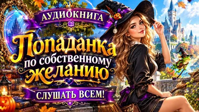 ФЭНТЕЗИ ПОПАДАНКА 🌻 ПОПАДАНКА ПО СОБСТВЕННОМУ ЖЕЛАНИЮ