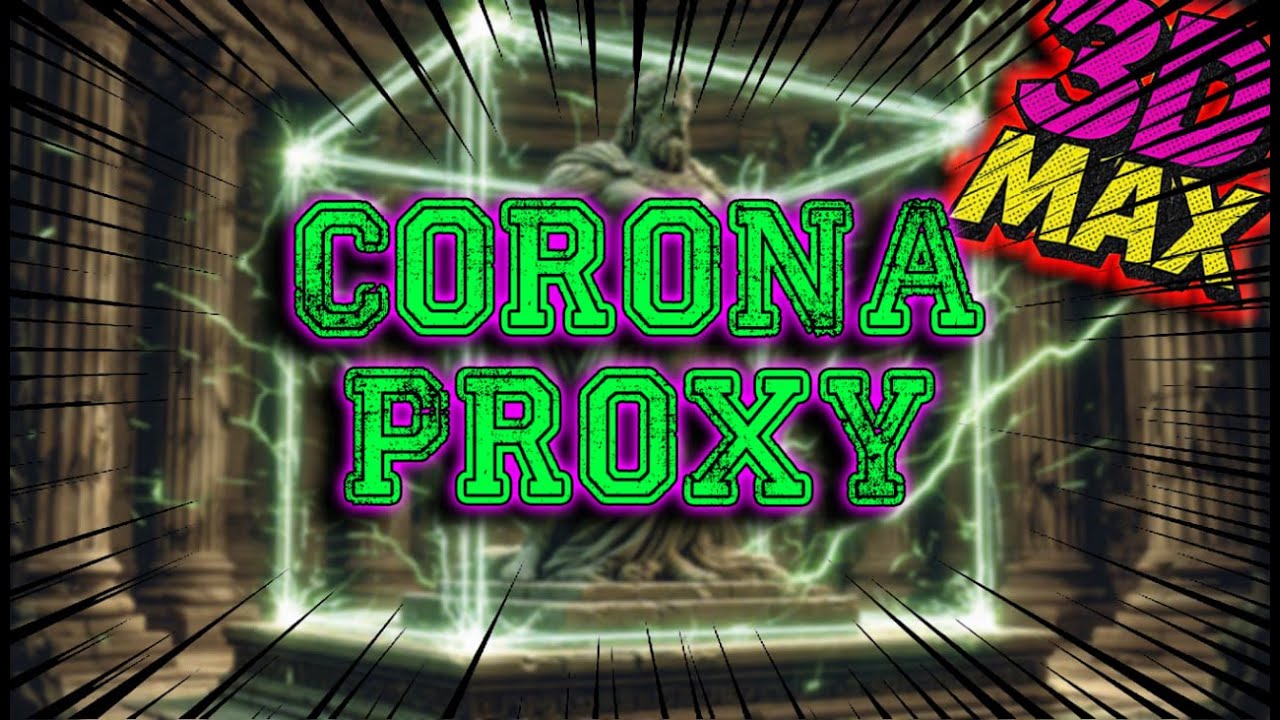 💻 СЛАБЫЙ ПК? НЕ БЕДА! Рендерим ЛЮБЫЕ СЦЕНЫ с Corona Proxy (Даже на ноуте 10-летней давности!)