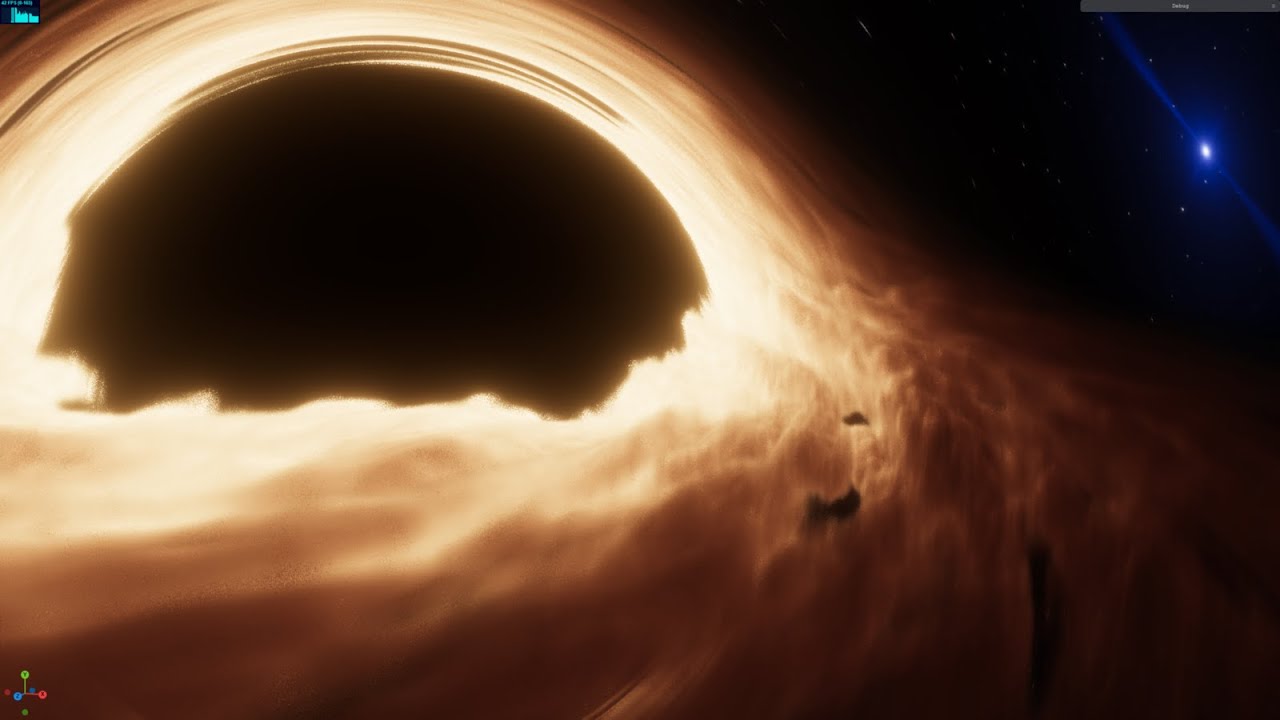 Black Hole (Three.js - TSL - Raymarching)