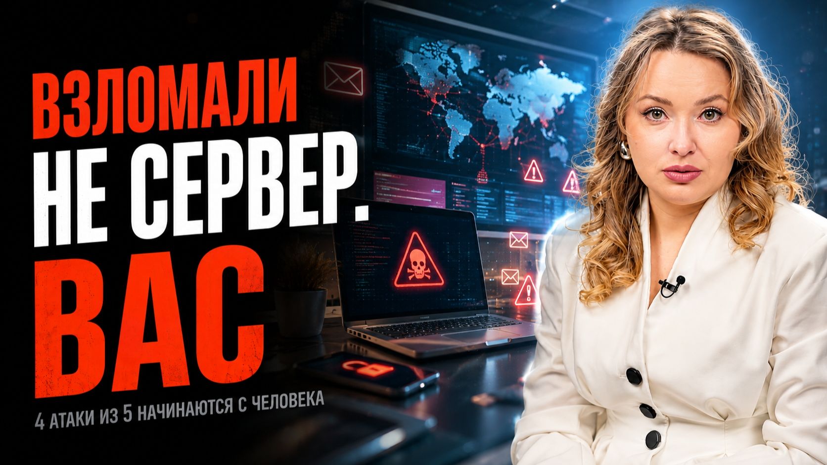 Наталья Абрамова. 80% атак начинаются с того, кто просто делал свою работу
