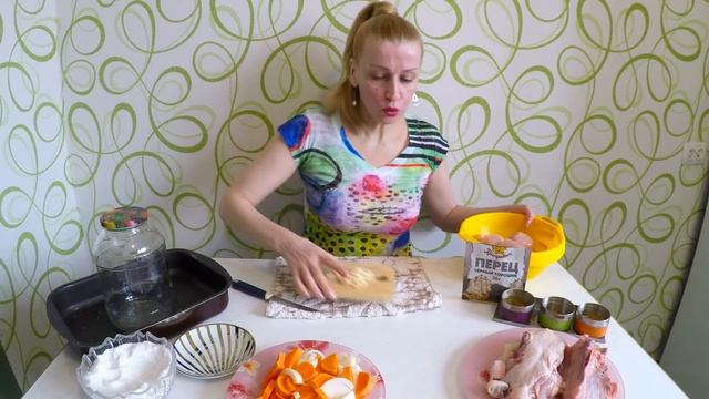 Курица с овощами в банке в духовке, простой рецепт для обеда и ужина