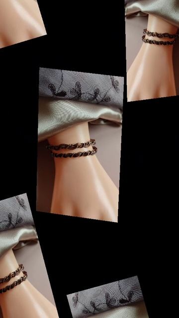#shorts Плетёные браслеты из медной проволоки. Мастер-класс на канале