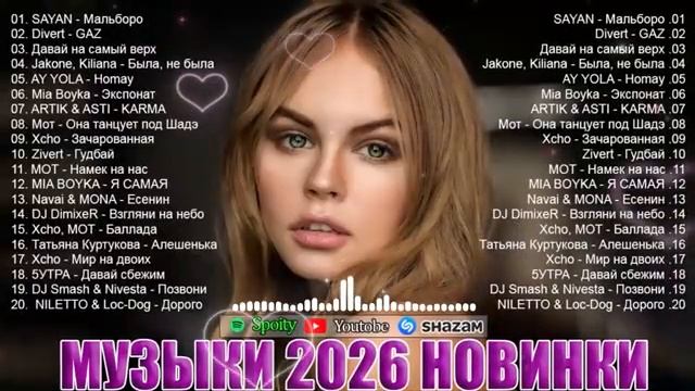 СУПЕРХИТЫ 2026Музыка в тренде 2026САМЫЕ ЛУЧШИЕ ПЕСНИ 2026Новинки 2026 Музыки СЛУШАТЬ ЛУЧШЕЕ 2026 [ge