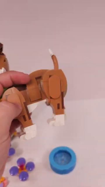 LEGO Creator Рамка для картины (31390) против Игривый щенок (31382)