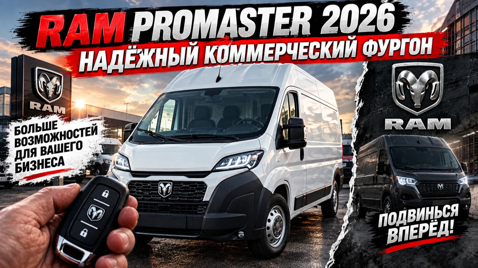 Ram Promaster как одна из вершин концерна Stellantis