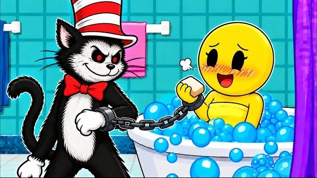 МЫ ЗАПЕРТЫ НА 24 ЧАСА С КОТОМ В ШЛЯПЕ В ROBLOX?! 😱🐱🎩🔥