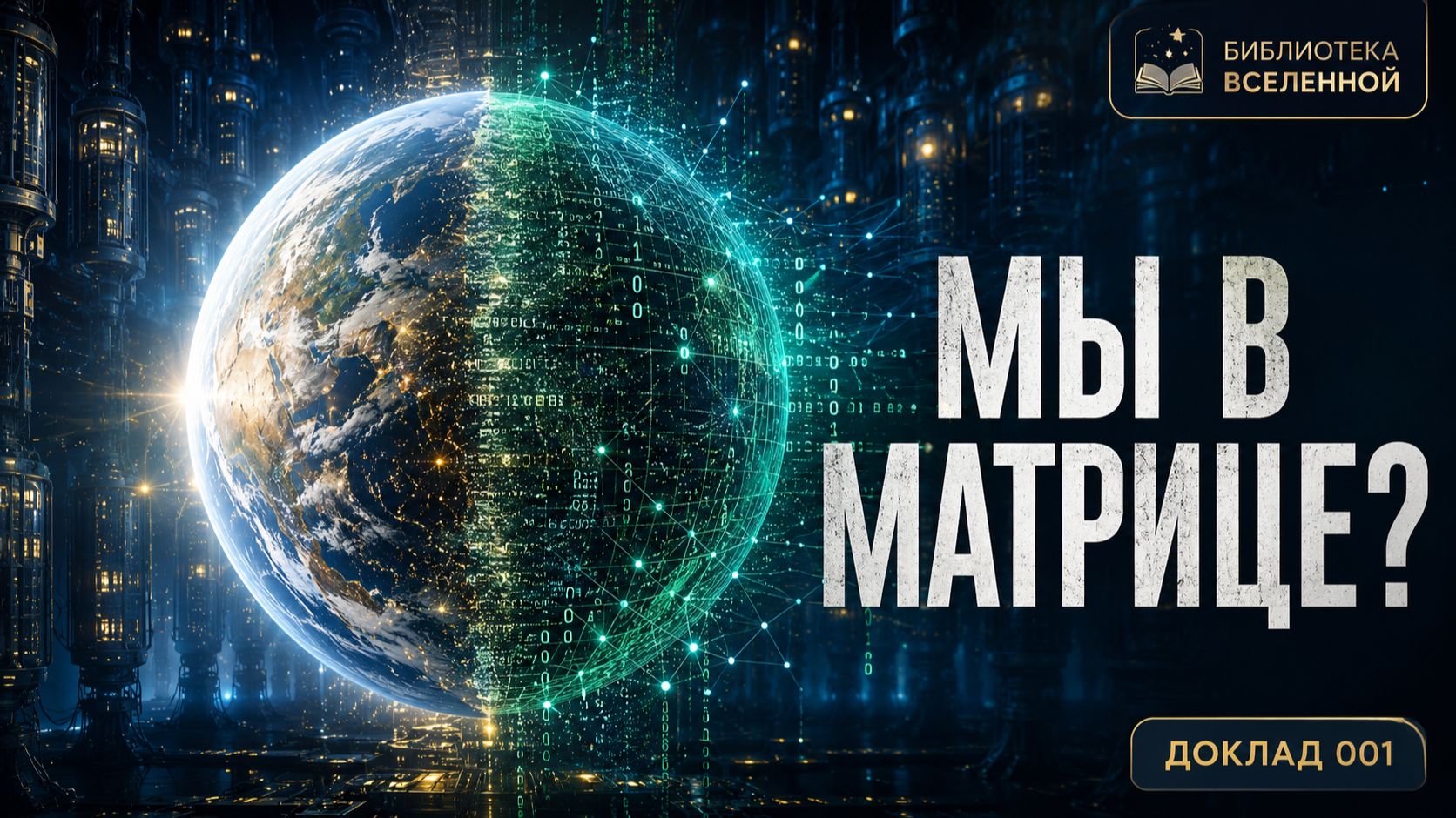 Мы живём в матрице? Реальность как программа | Доклад 001