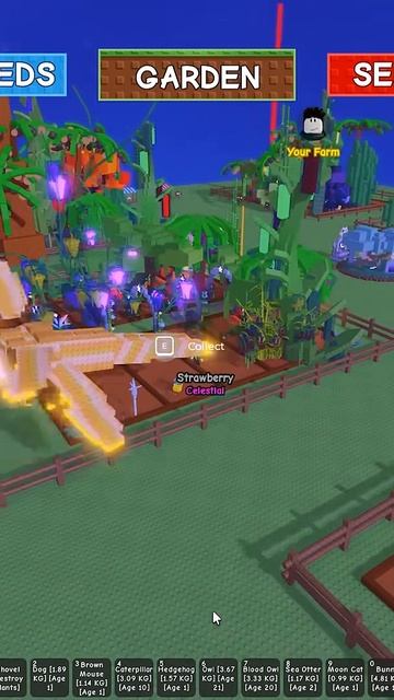 КОРОЛЕВСКАЯ СТРЕКОЗА в игре Вырасти сад роблокс | Grow A Garden Roblox | Огромный пет