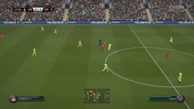 FIFA 16 КАРЬЕРА ЗА ЛОКОМОТИВ МОСКВА №1 (ЛЕВАНТЕ)