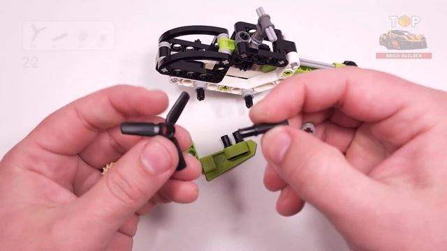 LEGO Technic Вертолет (30465) [70 деталей] Пошаговая инструкция сборки