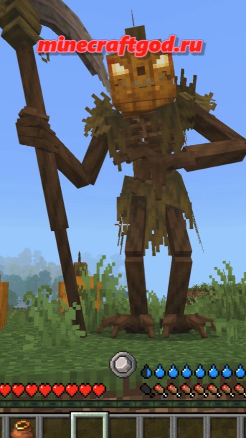 🎃😱👍 Почему Тыквы в лесу очень опасны - Мод RLCraft2 10.2025 #shorts #майнкрафт #minecraft