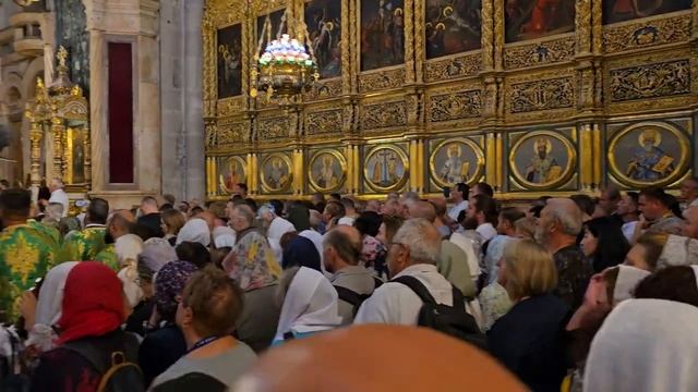 Патриаршая Литургия двух Патриархов в Иерусалиме на Воздвижение Креста Господня